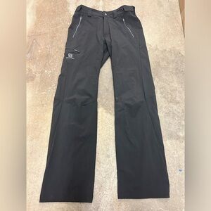 Salomon Men's Black Cargo Pants hiking